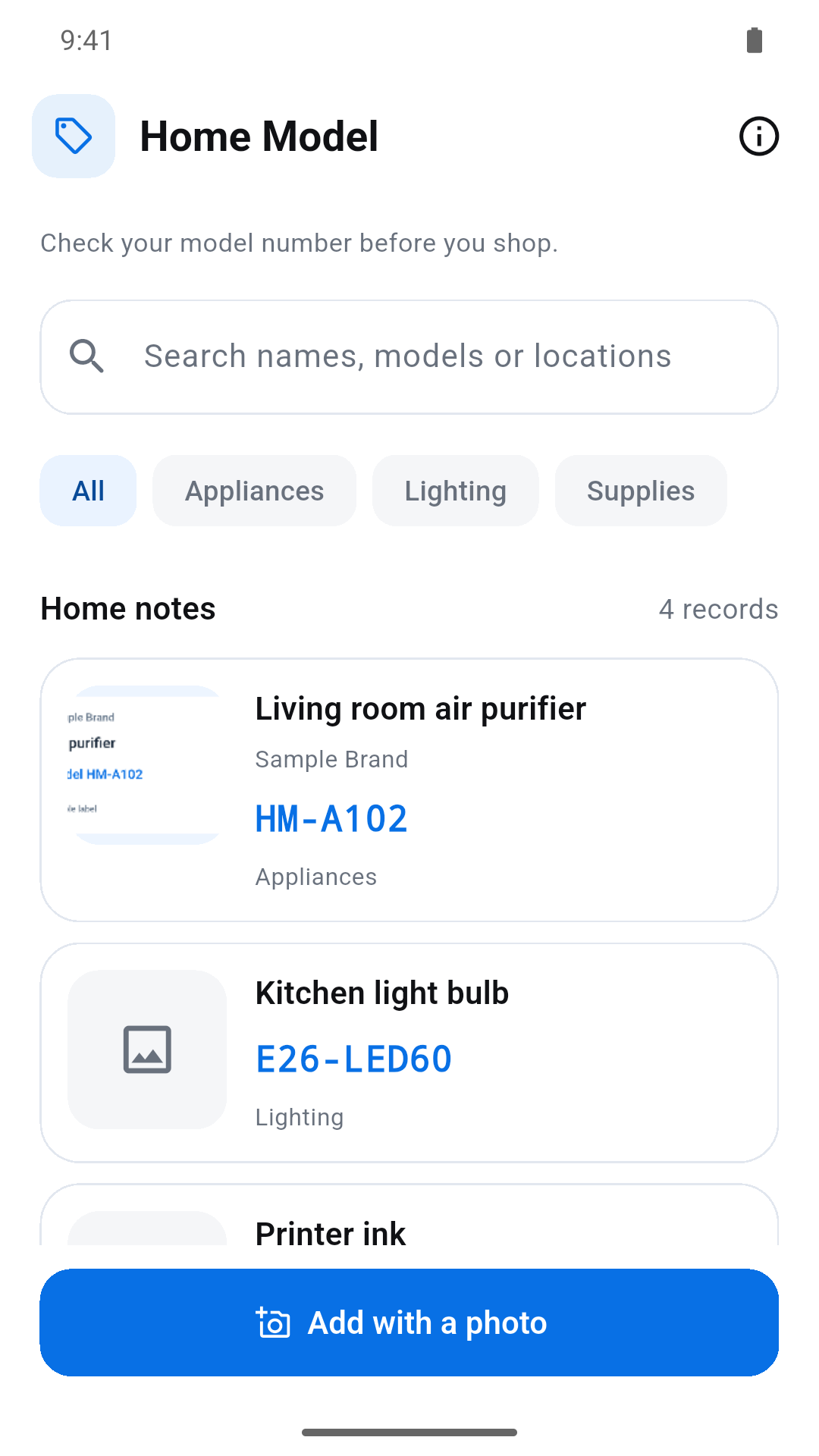 Home Model