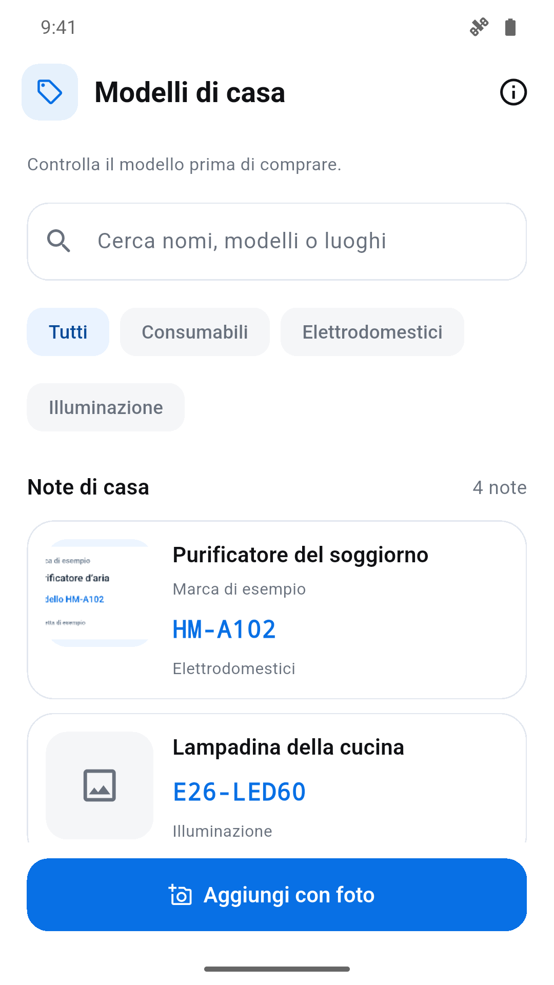 Modelli di casa